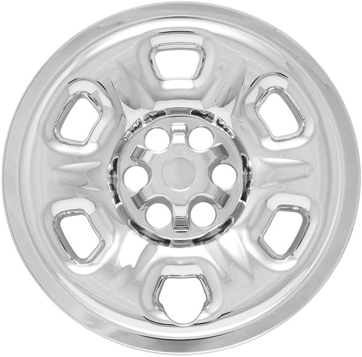 Coast to Coast 16" Black or Chrome Snap-On Wheel Skins for IMP69BLKN/XN Fits Nissan Frontier SL [2011-2019] (Chrome)