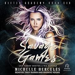 Savage Games Audiolibro Por Michelle Hercules arte de portada