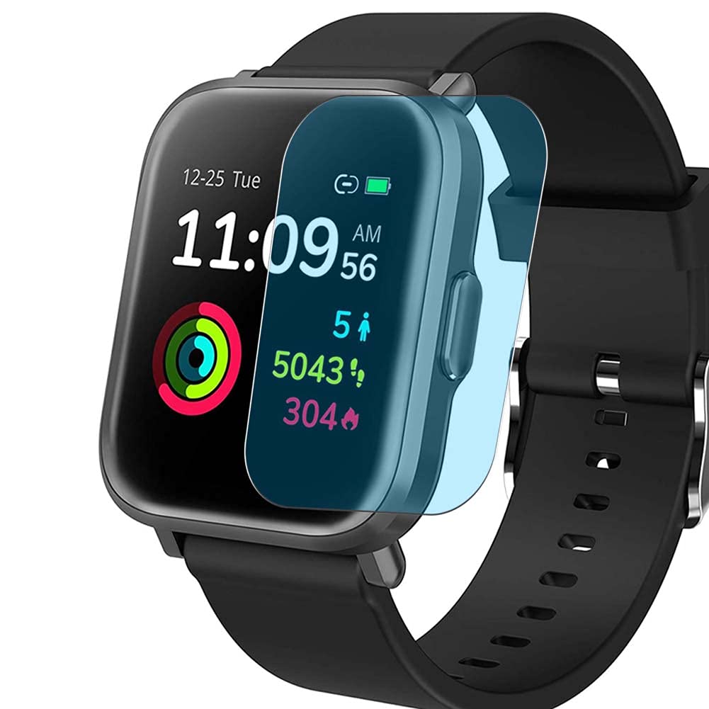 3 Pack Anti Blue Light Screen Protector Film, compatible with Totobay CS201 1.3" Smart Watch Smartwatch TPU Guard （ Not Tempered Glass Protectors ） New