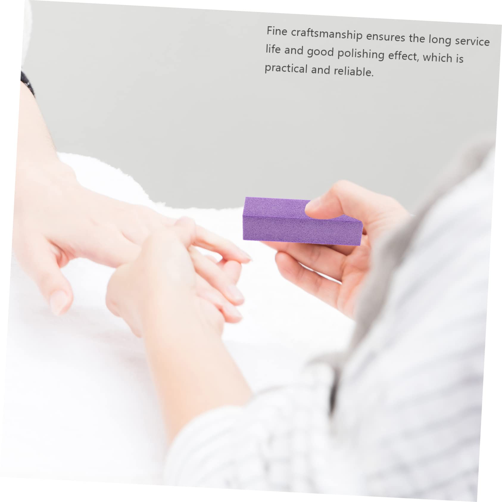 Healvian 50piezas Bloques De Pulido Para Manicura Limas Para Uñas Profesionales Diseño Multi-lado Suaves y Duraderas Herramientas De Cuidado De Uñas Portátiles Para Viajes y Uso Diario