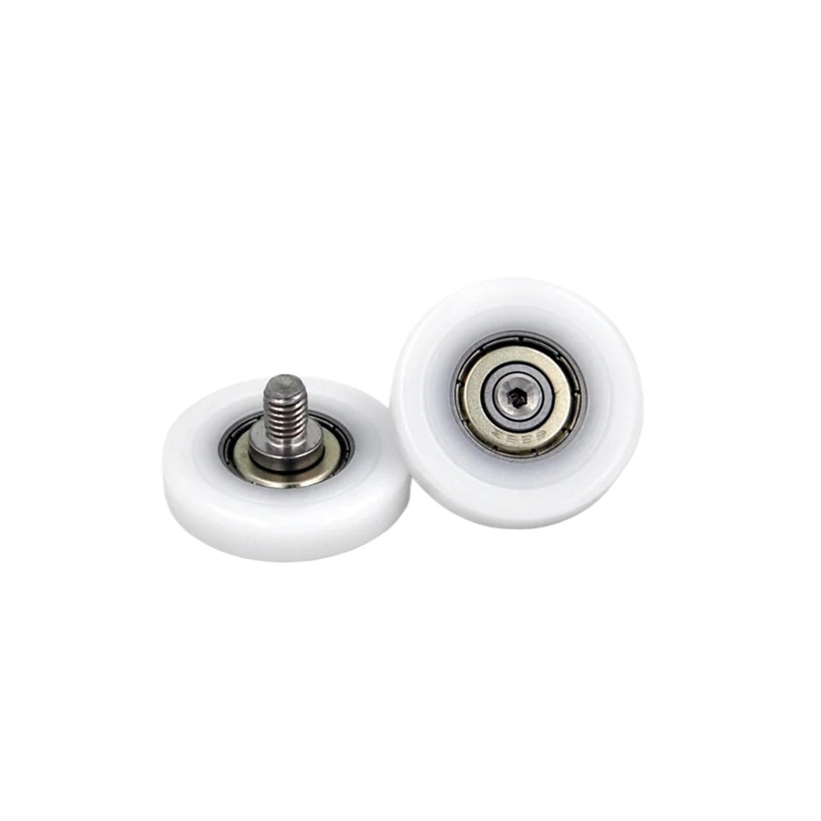 Rodillo 626ZZ de 33 mm para puertas corredizas y ventanas con tornillo M6 de plastico POM