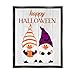 Stupell Industries Happy Halloween Seasonal Gnomes Floating Framed Wall Art, Design by CAD Designs