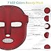 LiveMoor Led Face Mask Light Therapy, Red Light Therapy for Face, 7 Color Led Light Therapy