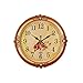 WALL CLOCK 33 cm europejski prosty kreatywny kwiatowy wzór kryształowy zegar dekoracyjny okrągły typ ściany salon sypialnia nowoczesny dom zegar kwarcowy cichy Xuan - warto mieć (rozmiar: Styl pięć)