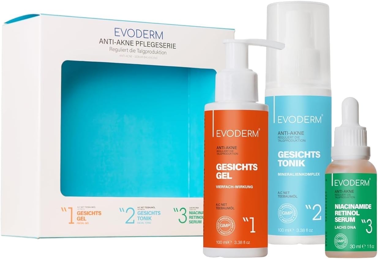 Evoderm Set LíNea De Cuidado Antiacné Gel + TóNico + Serum-image
