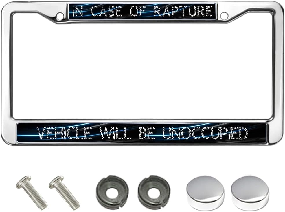US Army Signal Corps Veteran Custom Veteran License Plate Frame Army Signal Corps Exclusive License Plate Frame Stainless Steel Auto Parts