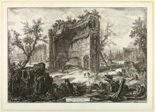 Tableaux Sur Toile Thermes de Trajan Piranesi Moderne Mur Art 60x90