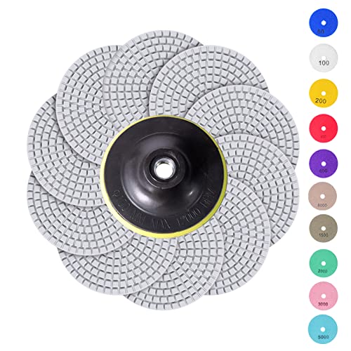 14 Pezzi Set di tamponi per lucidatura,Diamante