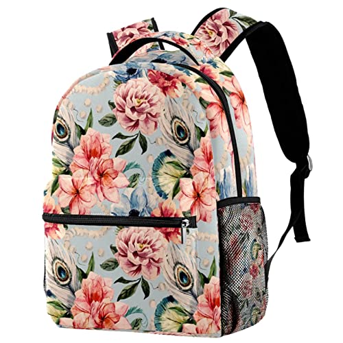 Sac à dos de voyage avec porte-bouteille pour ranger les affaires des ados