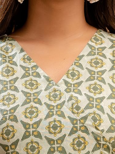 Image of feranoid Women Cotton Angrakha Kurti