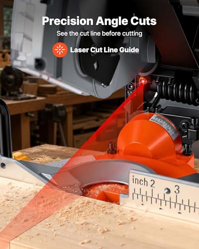 VEVOR 8-1/4 inch Miter/Table Saw