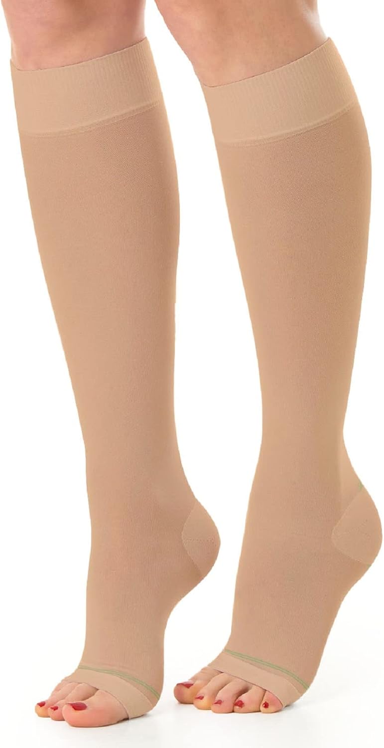 Relaxsan Antiembolism M1350A (1 Paar Hautfarbe, XL) Thrombosestrümpfe Damen und Herren 2532