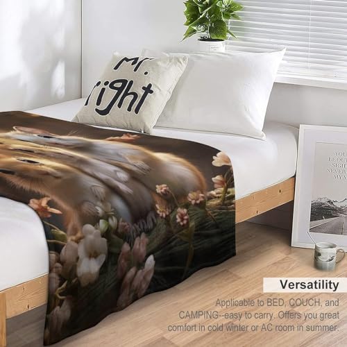 Couverture écureuil super douce pour vos soirées cocooning sur le canapé - 7