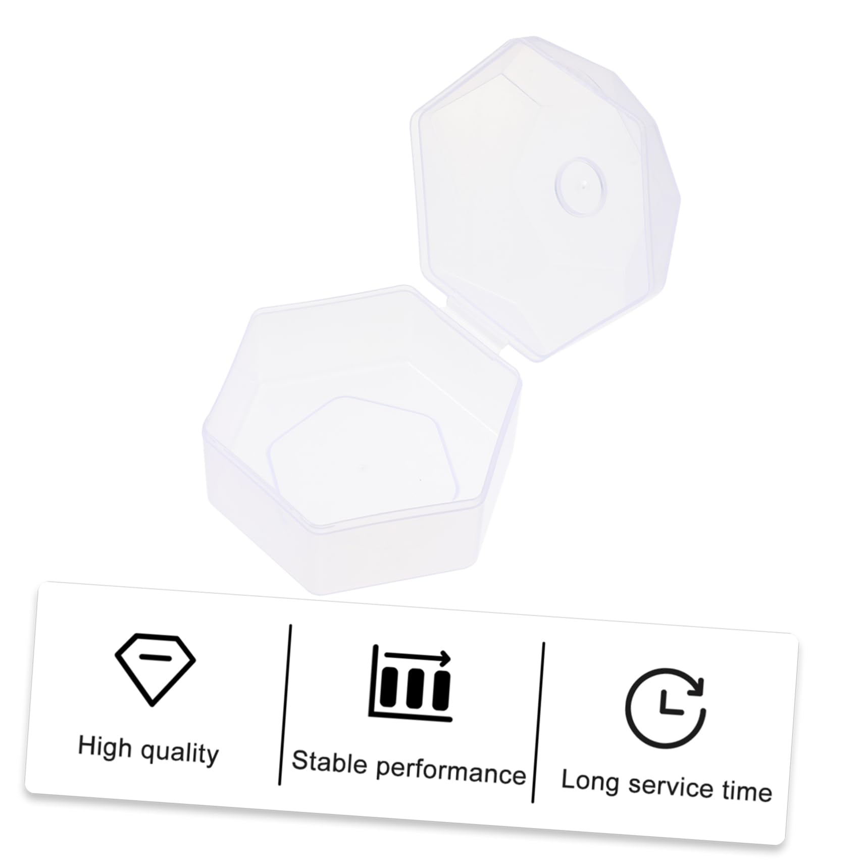 BESTonZON Safe Lightweight Pacifier Storage 5pcs Baby Pacifier Box for Storage Gifting