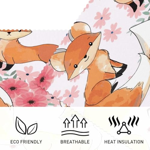 Sets de table pour table de salle à manger Baby Fox lors de vos dîners