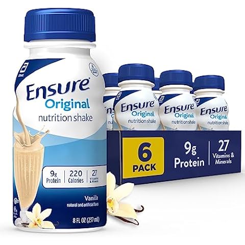 Ensure Original Vanilla Nutrition Shake | Meal Replacement Shake | 6 Pack Cover