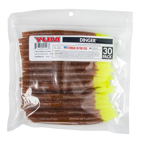 YUM Dinger Bulk 30-Pack - Carolina Pumpkin/Chartreuse - 5