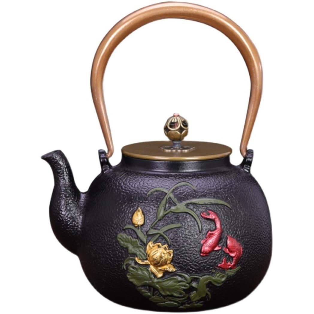 Infusore Per Tè Teiera In Ghisa Giapponese Da 1200 Ml / 1,2 Litri Teiera