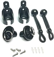 Vista 8 de Coolaroo - Kit de piezas de repuesto y tapa de extremo, compatible con piezas de repuesto Coolaroo para exteriores para toldos, amarres de sombra