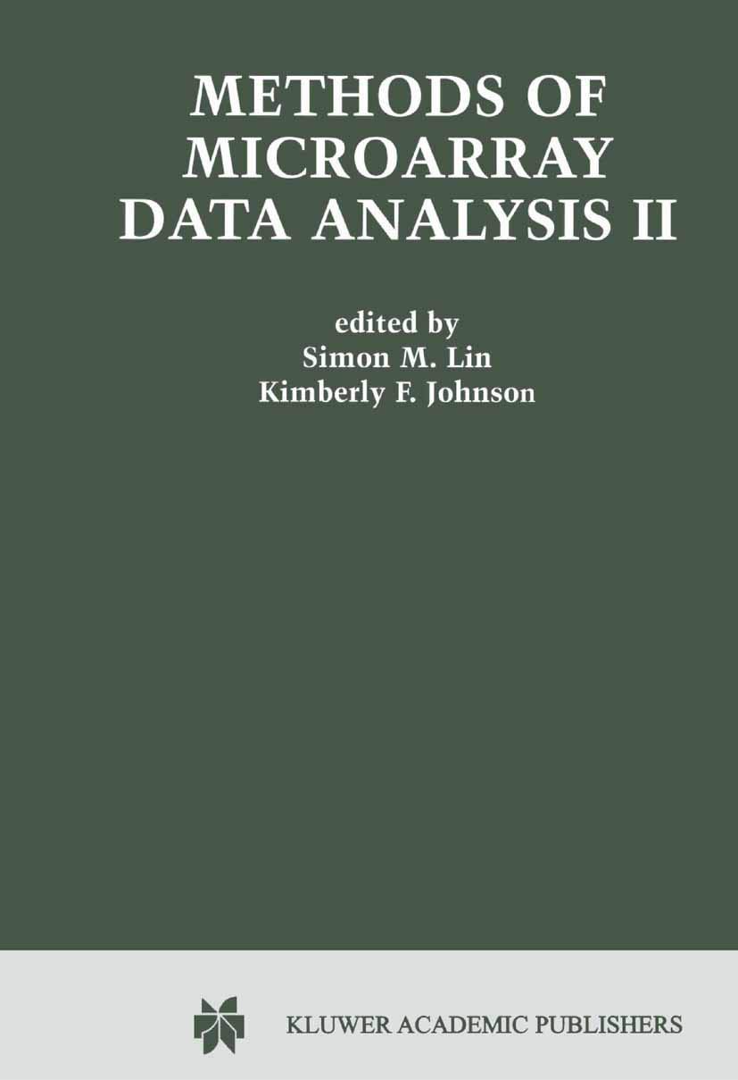 Methods of Microarray Data Analysis II: Papers from Camda '01
