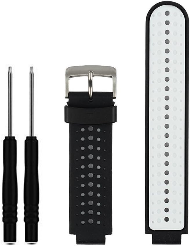 Soft Silicone Replacement Watch Band for Garmin Forerunner 230/235 / 220/620 / 630/735 Smart Watch