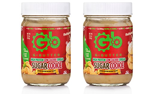 G Butter High Protein Low Calorie Spread - Sugar Cookie (2 Pack)