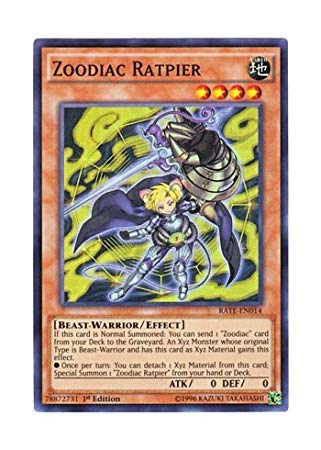 Amazon.co.jp: 遊戯王 英語版 RATE-EN014 Zoodiac Ratpier 十二獣