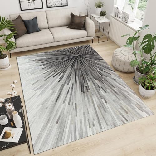 Tapis antidérapant intérieur 140x200 anti-glisse style 3D - 5