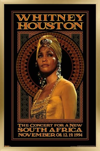 Whitney Houston South Africa wall poster image
