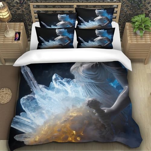 Parure de lit courses hippiques 200x200 microfbre - 5