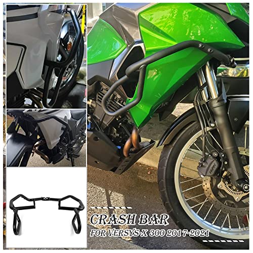 US Stock!! Motorcycle Highway Crash Bar Engine Frame Guard Fairing Falling Protector for Versys X 300 X-300 X300 Versys-X 300 Versys-X300 2017 2018 2019 2020 2021, Motorbike Accessories Parts 17-21