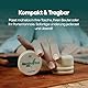 Mentholbox Mentholstein, Menthol Box, hilft Migräne zu lindern, erfrischende & kühlende Menthol-Macaron, zum Bestreichen von Stirn und Nacken, Menthol Spa Massage, reines Kristall-Menthol 1x6g