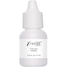 Xtreme Lashes Professional Eyelash Primer, 0.34 Fl Oz 10 mL, Lash Extension Preparation, Optimizes Lash pH, Improves Adhesion & Retention