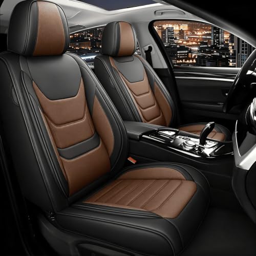 Housses de siège auto cuir VW Golf Mk7 5G Facelift jeu complet 2016-2019 - 2