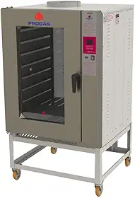 Forno Turbo a Gás Natural Progás 8 Esteiras Prp-8000st G2 Bivolt