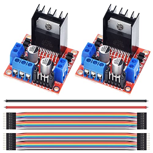 🥇【Applicazione】Adatto per auto intelligenti fai-da-te Arduino o altri progetti di controllo del motore.