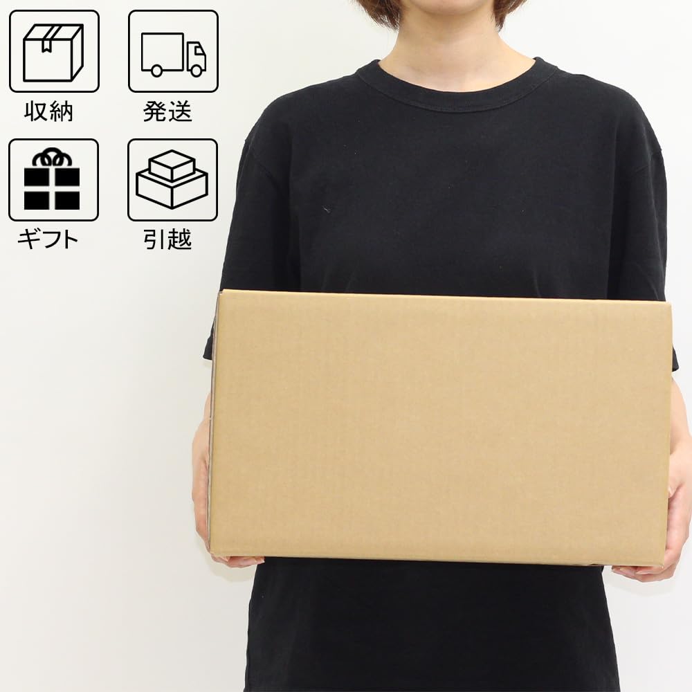 Amazon.co.jp: ロジマート ダンボール 100サイズ 日本製 NO262 引越し