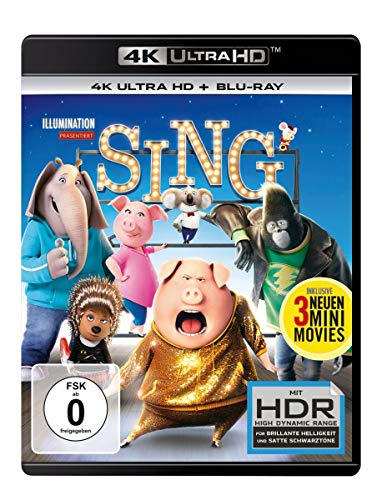 Sing (4K Ultra-HD) (+ Blu-ray)