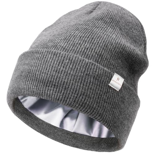 Bonnet d'hiver en tricot mixte idéal pour le ski et le quotidien