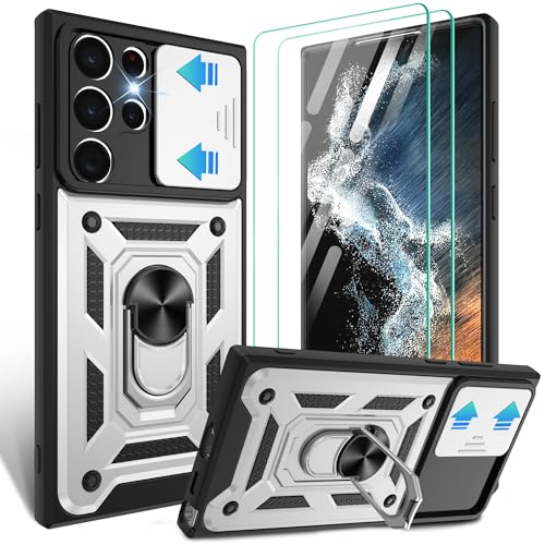 Coque Samsung S22 Ultra antichoc militaire pour éviter les rayures d'appareil photo