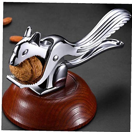 Aisoway Squirrel Shape Almond Pecan Nutcracker Hazelnut Walnut Pliers Sheller Nut Opener Clamp