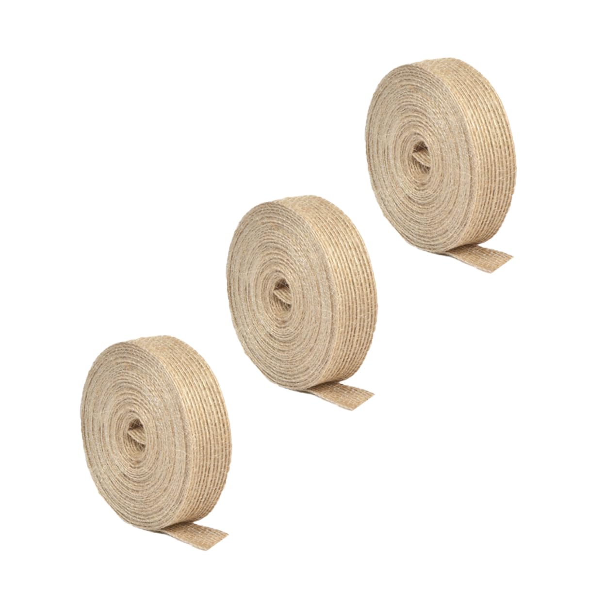 SEWACC 9stücke Breites Juteband Lange Rolle Natürlichem Jute Für Bastelarbeiten Hochzeiten Festlichkeiten Und Wohnraumdekoration Vielseitig Einsetzbar Für Und