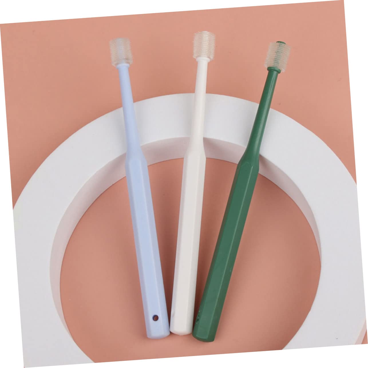 Beavorty 3 Set Di Spazzolini Da Denti Con Setole Morbide Per Gatti E Cani Kit Per La Spazzolatura Dei Denti Nuova Igiene Orale Per Animali Domestici 4 Pezzi*3