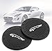 CARFORU Car Interior Accessories Cup Holder, Anti Slip Cup Mat Insert Vehicle Travel Auto Cup Holder Insert Coaster Ma for Jaguar Vehicles All Models 2 Packs, 2.75 inch