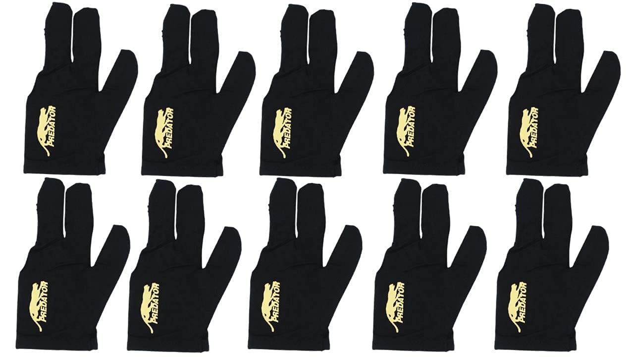 Snooker and Pool Predator Glove in Black Color (10 pcs) (B09ND4SWQK) Amazon Price History, Amazon Price Tracker