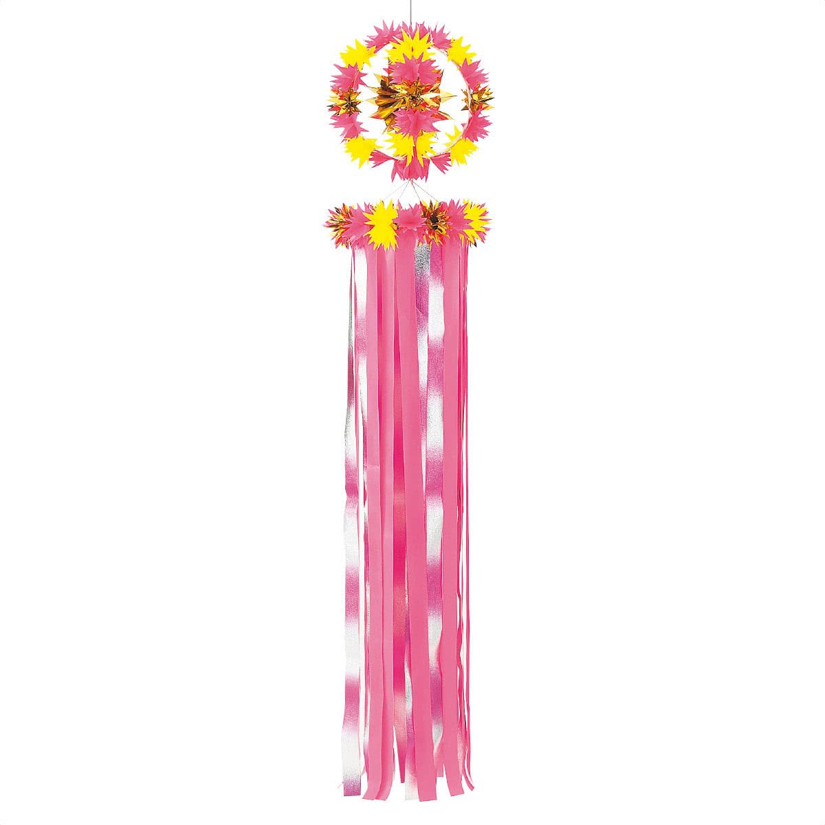Amazon.co.jp: 【廃番】七夕吹き流しサンシャイン 高さ185cm ピンク