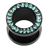 ✔ Die Flesh Tunnel Plugs (auch Lobe,Tube oder Eylet genannt) eignen sich für gedehnte Ohren. Fleischtunnel werden im Ohrläppchen getragen, da dort das Gewebe sehr dehnbar ist. Das Lobe-Piercing gilt als traditionelle Körpermodifikation und ist ursprünglich in indigenen Kulturen verankert. Als Streetwear und bei Veranstaltungen wie Konzerten, Clubbesuchen und in der Hipster / Skaterszene sind sie Statements für ein einzigartiges Lebensgefühl. Für Damen & Herren / Frauen & Männer geeignet.
