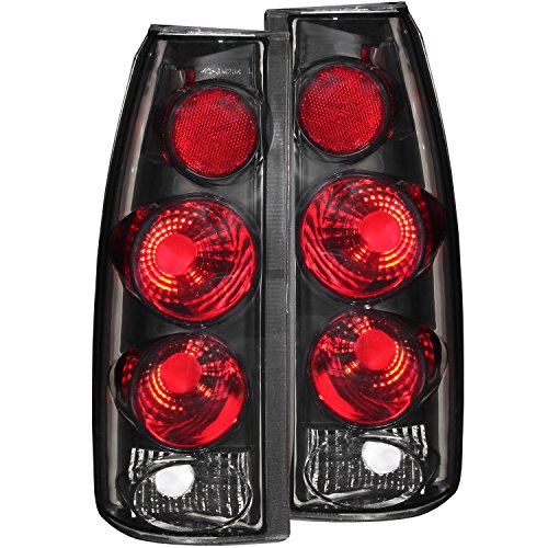 ANZO USA 211154 Dark Smoke 3D Style Taillight for Chevrolet GM Truck - (Sold in Pairs)