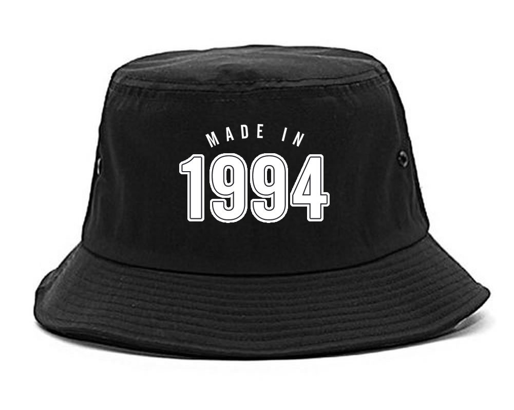 Made in 1994 and Kicking Ass Ever Since Year Bucket Hat Black