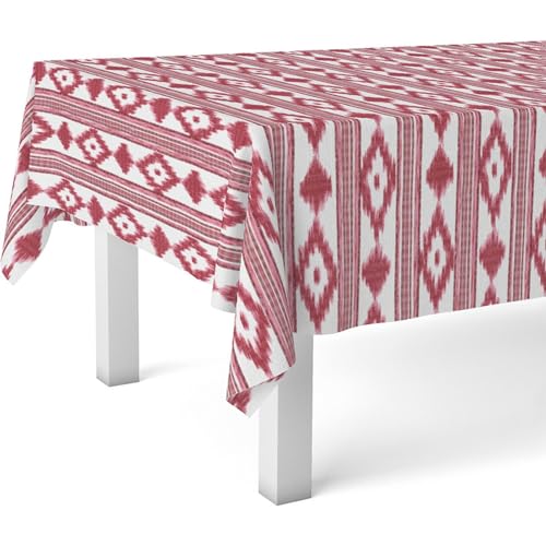 ECOMMERC3 | Nappe en Toile cirée rectangulaire Taille 100 x 140 cm - Style, durabilité et Nettoyage Facile pour Votre Table - Nappe en Toile cirée...